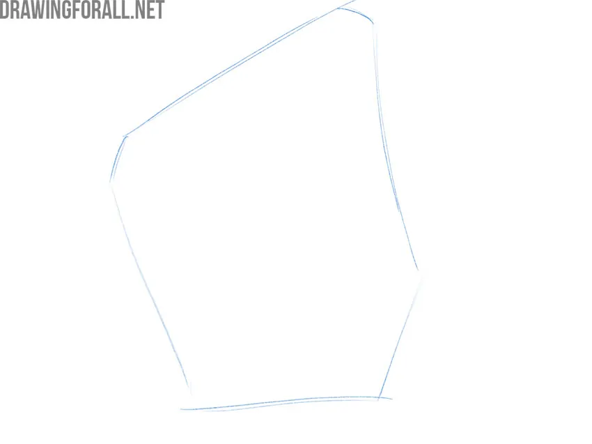 Sketch the shape of the ghost