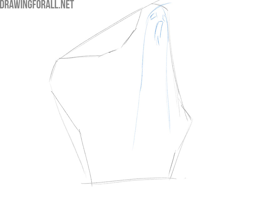 Start adding details of the face