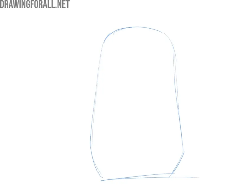 Sketch the Basic Body Shape