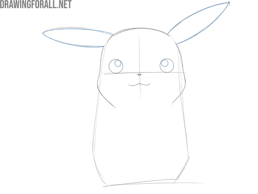 Detail the Ears and Add the Pupils