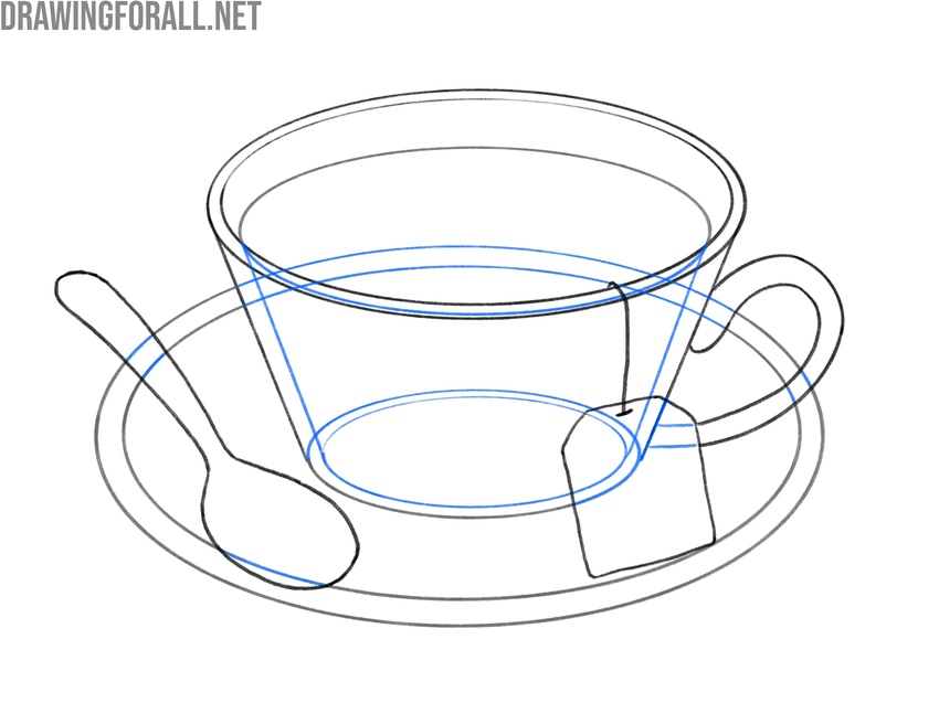 Example of how the artist sees through the objects