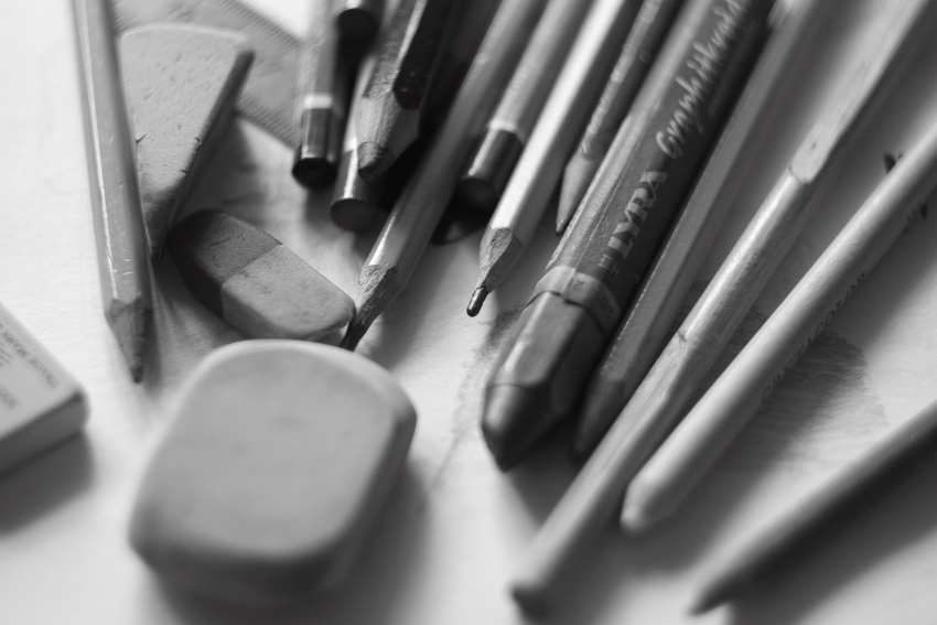 drawing tools needed for training hand control