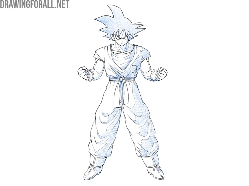 Apply hatching to the anime hero