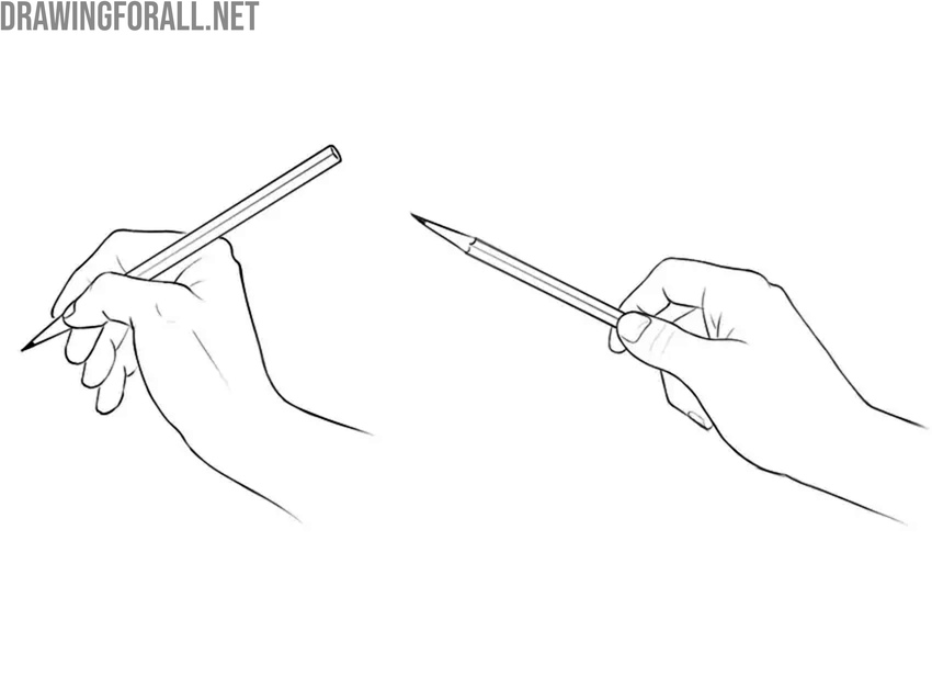 Pencil grip examples