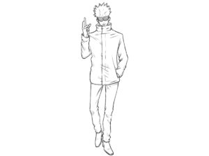 how to draw satoru gojo featured image