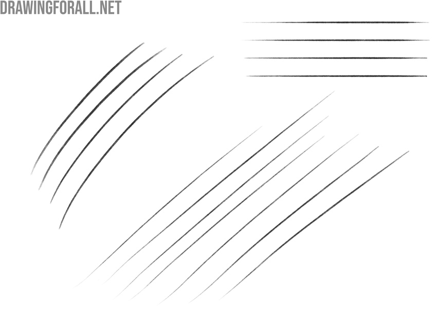 Types of lines in drawing