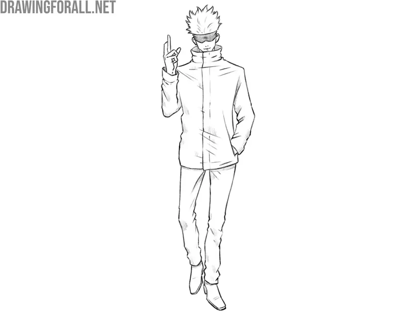 Finalize the linework and add shading