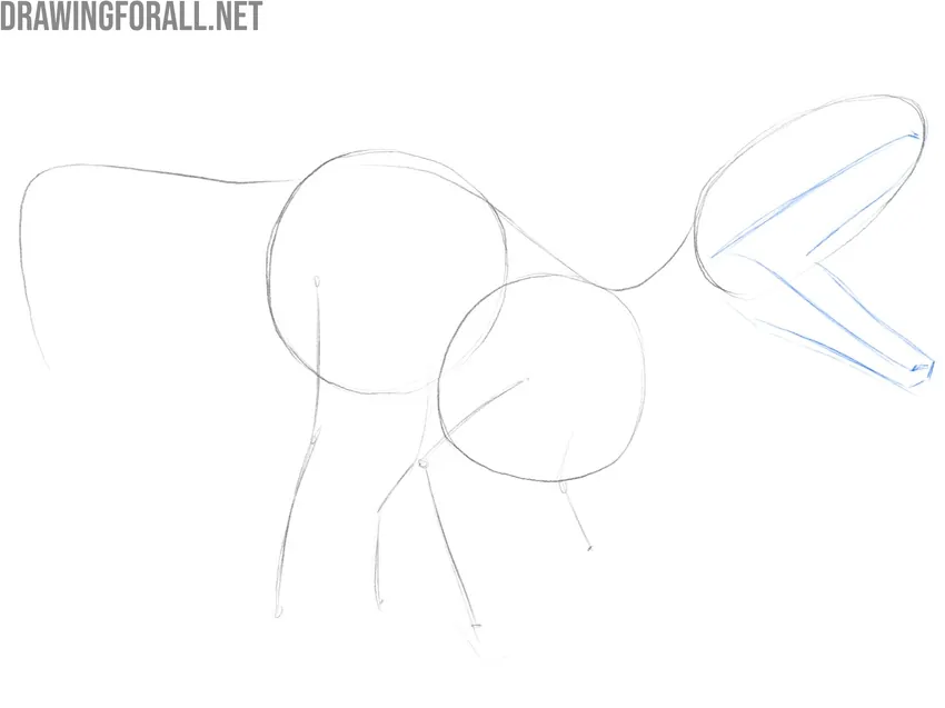 Sketch the Indominus Rex jaws
