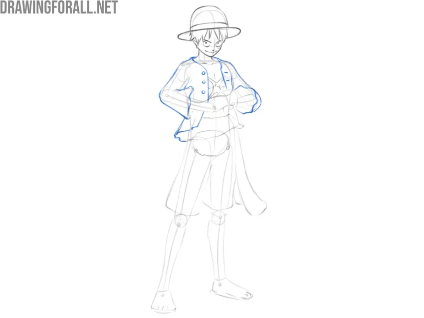 Refine the character’s shirt