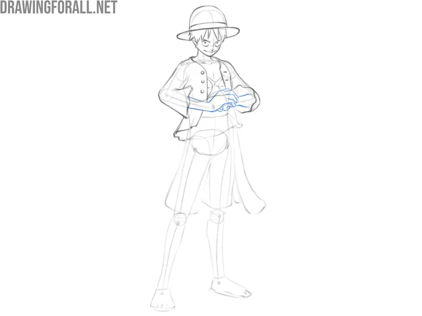 Complete the anime pirate’s hands
