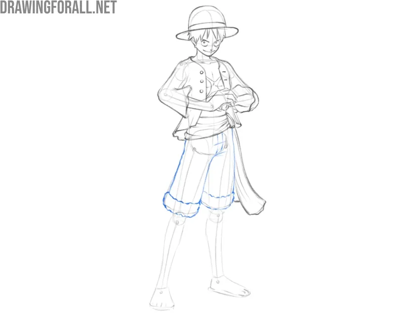 Complete the anime pirate’s shorts
