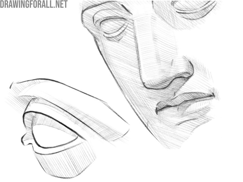 Creating volume in drawing using hatching