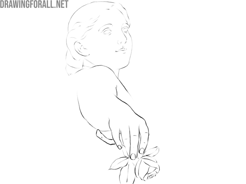 Foreshortening and aerial perspective in creating depth in drawing