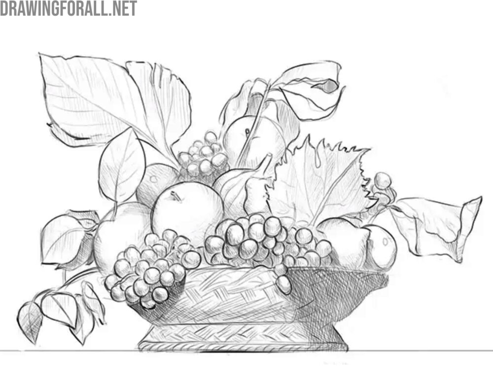 creating volume in drawing with a still life exercise
